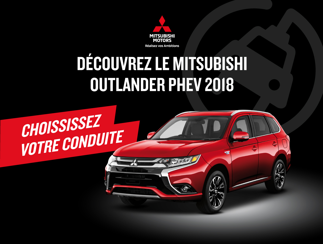 Publicité journaux Mitsubishi